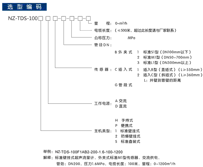TDS-100P便攜式超聲波流量計